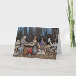 Das prähistorische Leben. Karte