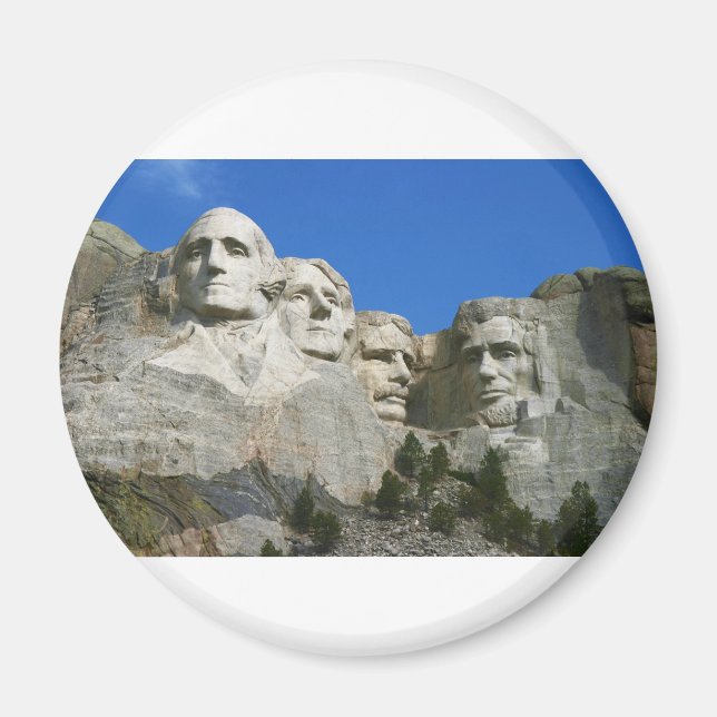 Das Präsidialdenkmal des Berges Rushmore Magnet (Vorne)