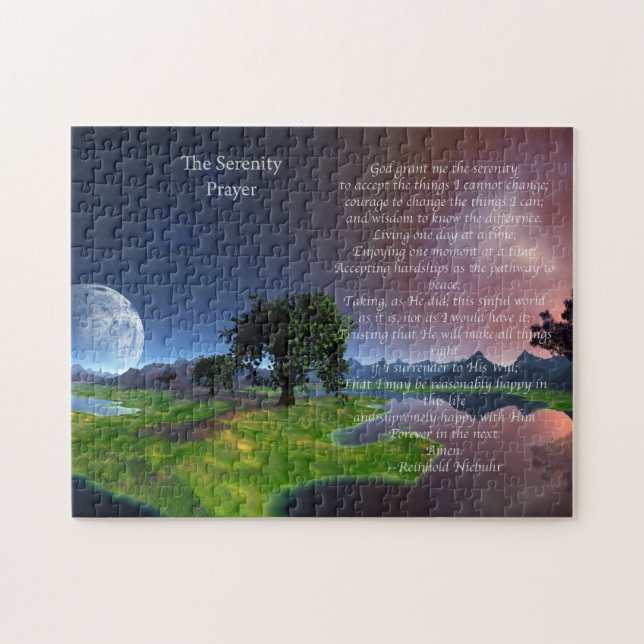 Das Prayer Landschaftsbild des Herrn Puzzl (Horizontal)