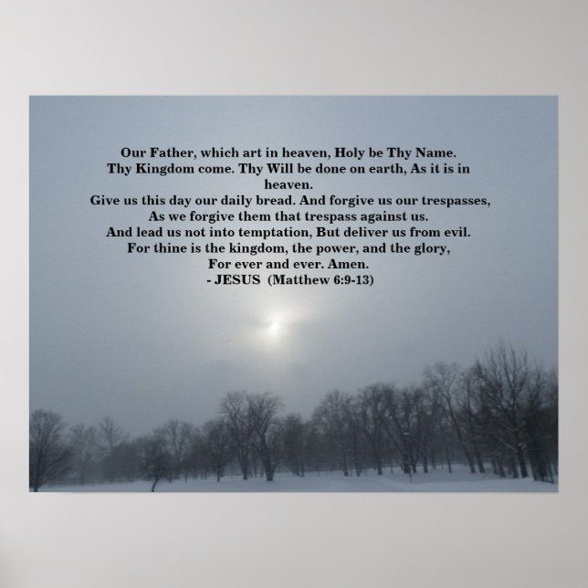 DAS PRAYER-POSTER POSTER (Vorne)