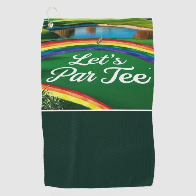 Das Pride Golf Turnier für Golfer Golfhandtuch (Vorderseite)