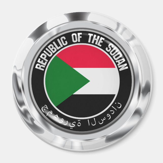 Das Problem der Sudan-Runde Magnet (Vorne)