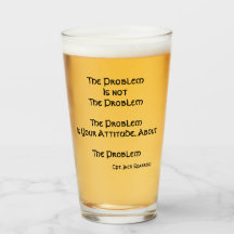 Das Problem ist nicht das Problem...Bierspitze