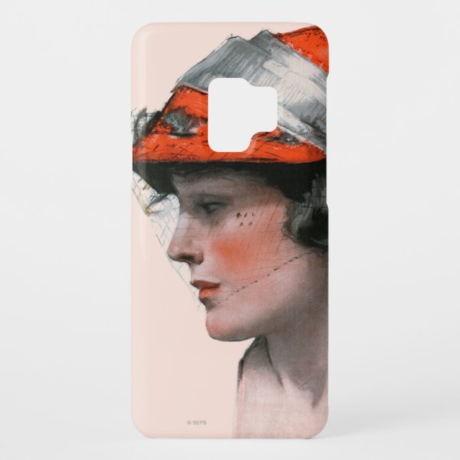 Das Profil der Frau Case-Mate Samsung Galaxy Hülle (Rückseite)