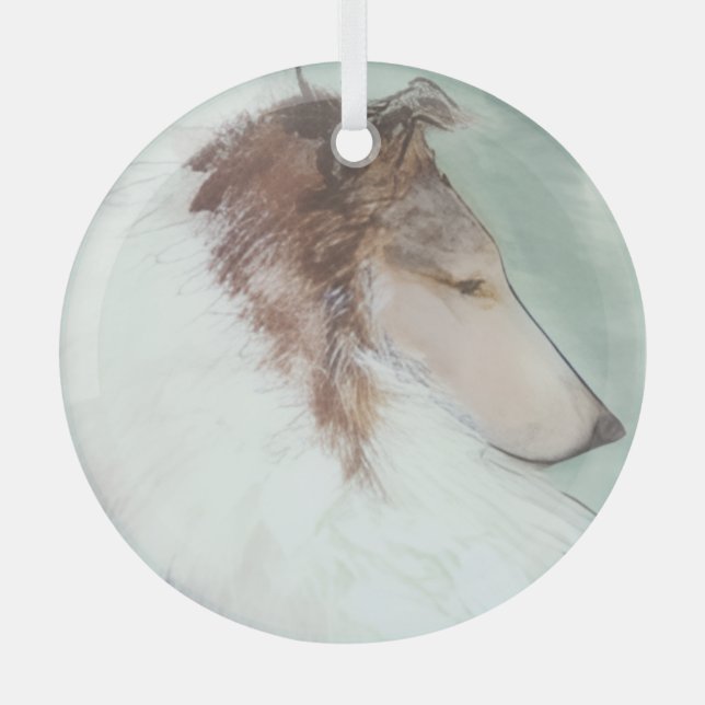 Das Profil  Ornament Aus Glas (Vorderseite)