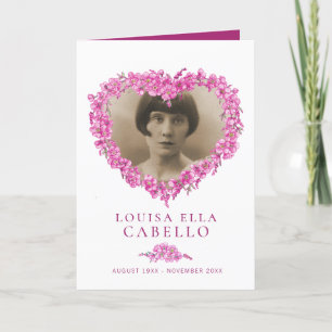 Das Programm zur Beerdigung von Herzinfarkten Rosa