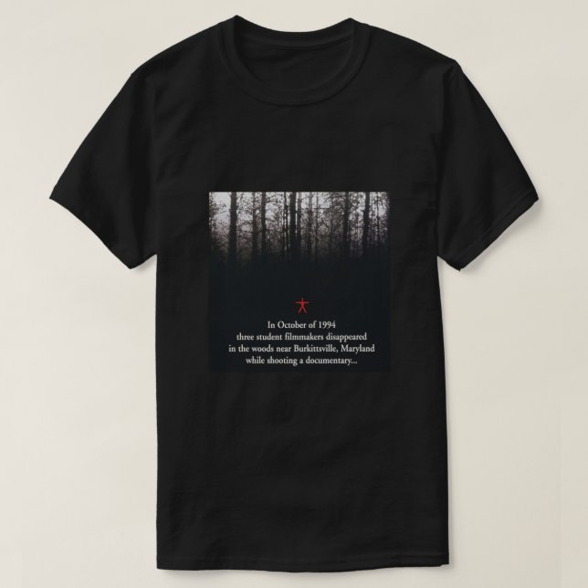 DAS PROJEKTPROGRAMM "BLAIR WITCH" T-Shirt (Design vorne)