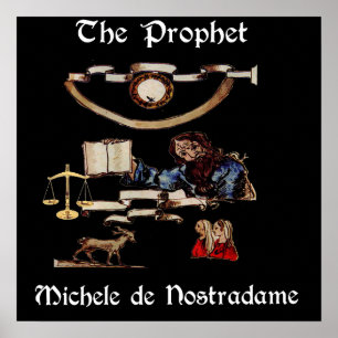 Das Prophet-Nostradamus-Poster Poster