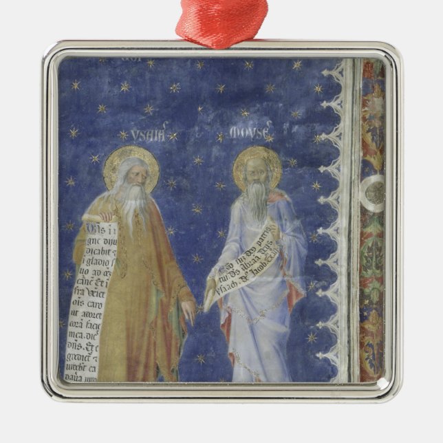 Das Prophetfresko Salle de la Grande Audience Silbernes Ornament (Vorne)