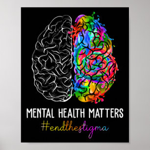 Das psychische Bewusstsein der Stigma-psychische P Poster