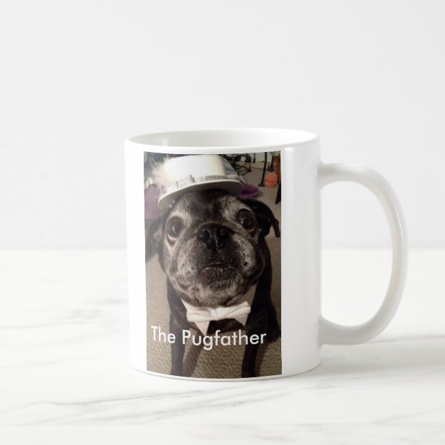 Das Pugfather Kaffeetasse (Rechts)