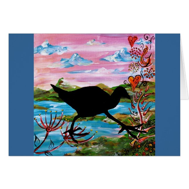 Das Pukeko (Vorderseite (Horizontal))