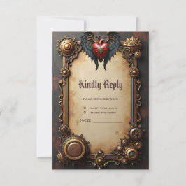 Das pulsierende Herz der Mechanik, RSVP Karte