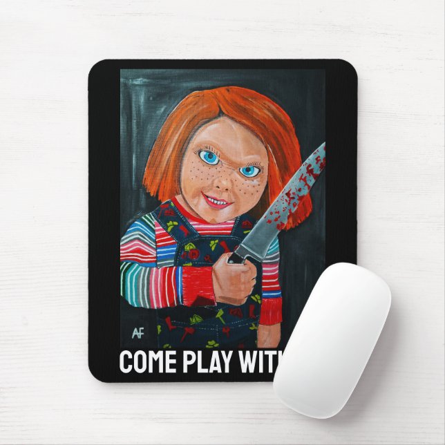 Das Puppenbild von Alfred Fox Mousepad (Mit Mouse)