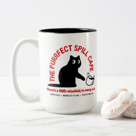Das Purfect Spill Cafe 15 oz. Zweifarbige Tasse