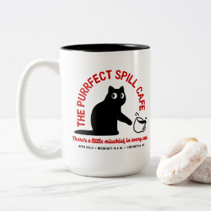 Das Purfect Spill Cafe 15 oz. Zweifarbige Tasse