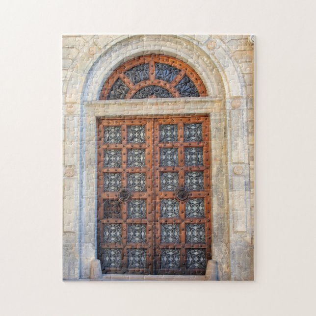 Das Puzzle der Altstadt von Barcelona (Vertikal)