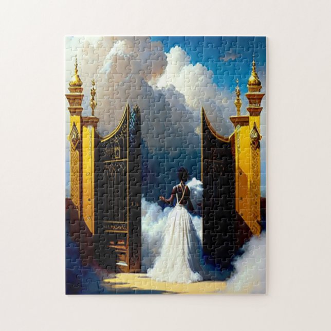 Das Puzzle der Christlichen Kunst am Himmel (Vertikal)