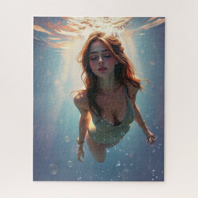 Das Puzzle des Ozeangedankens (Vertikal)