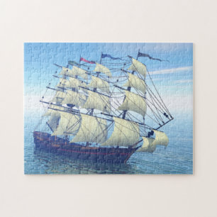 Das Puzzle des Segelschiffs