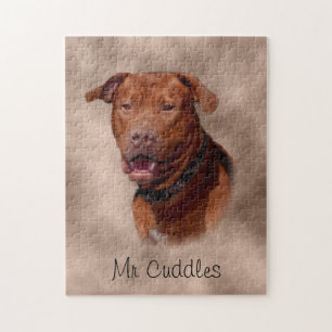 Das Puzzlespiel des Hundeliebhabers