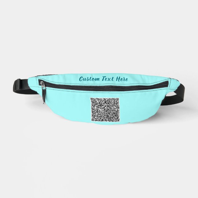 Das QR Code Custom Text Fanny Pack wählt Farben Bauchtasche (Vorderseite)