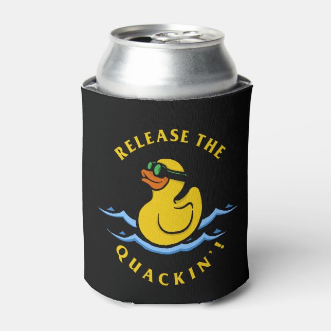 Das Quackin' Dosenkühler (Kanne Vorderseite)
