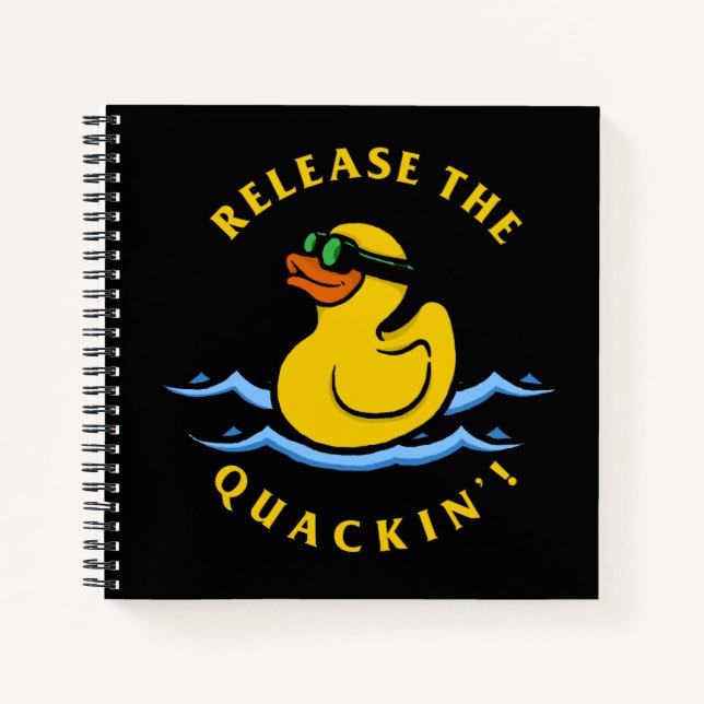 Das Quackin' Notizbuch (Vorderseite)