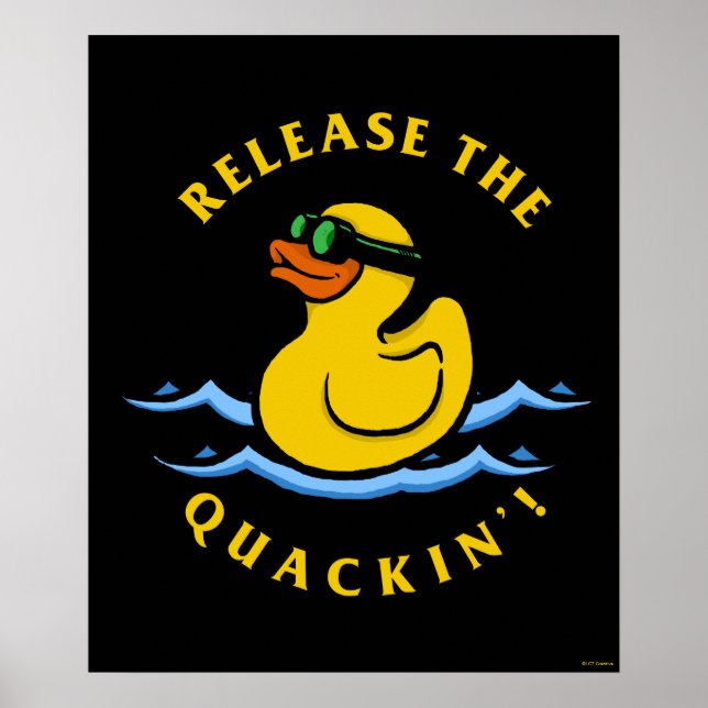 Das Quackin' Poster (Vorne)