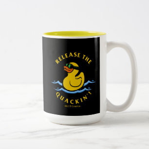 Das Quackin' Zweifarbige Tasse