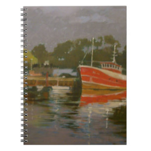 Das Quay Salcombe 2 des Fischers Notizblock