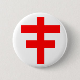 Das QuerPattee des Scottish adelt Templar Button