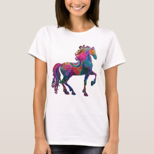 Das quiltende Pferd T-Shirt