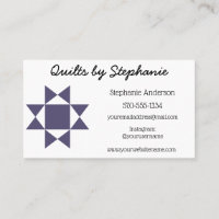 Das Quilting von Business, das Quiltern von benutz