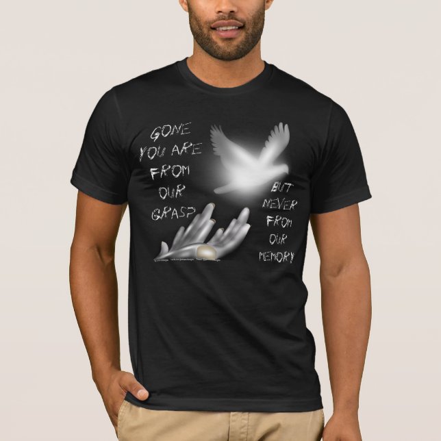 Das R.I.P/zu Ehren des Shirts (Vorderseite)