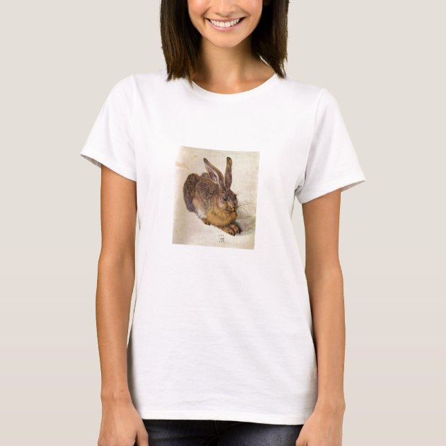 DAS RABBIT (Junge Hare) T-Shirt (Vorderseite)