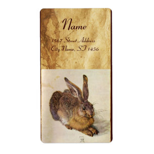 DAS RABBIT (Young Hare) BROWN PARCHMENT