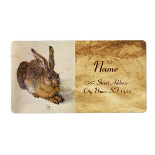 DAS RABBIT (Young Hare) BROWN PARCHMENT