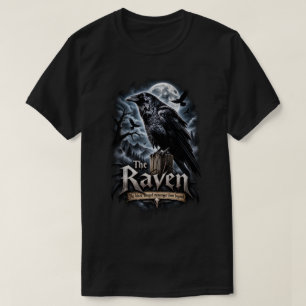 Das Raben-T-Shirt – Dunkle Gothic-Paranormale T-Shirt