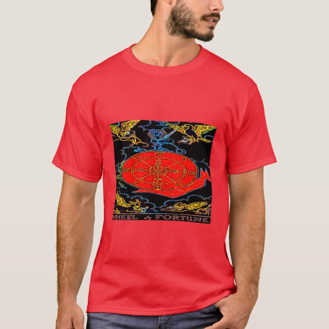 Das Rad der Mode der glücklichen Männer T-Shirt (Vorderseite)