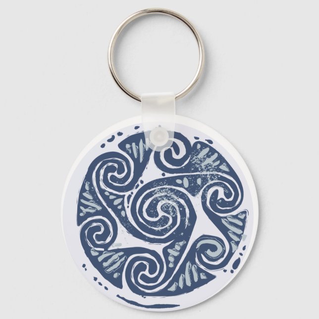 Das Rad von Taranis Schlüsselanhänger (Vorderseite)