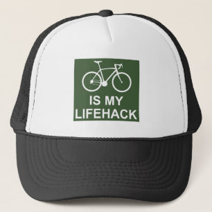 Das Radfahren ist mein Lifehack Truckerkappe