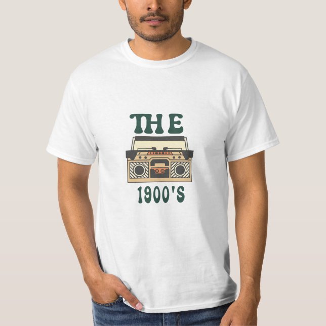 Das Radio der 1900er T-Shirt (Vorderseite)