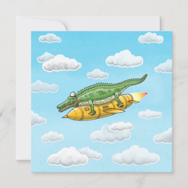 Das Raketenkreuz Karte (Vorderseite)