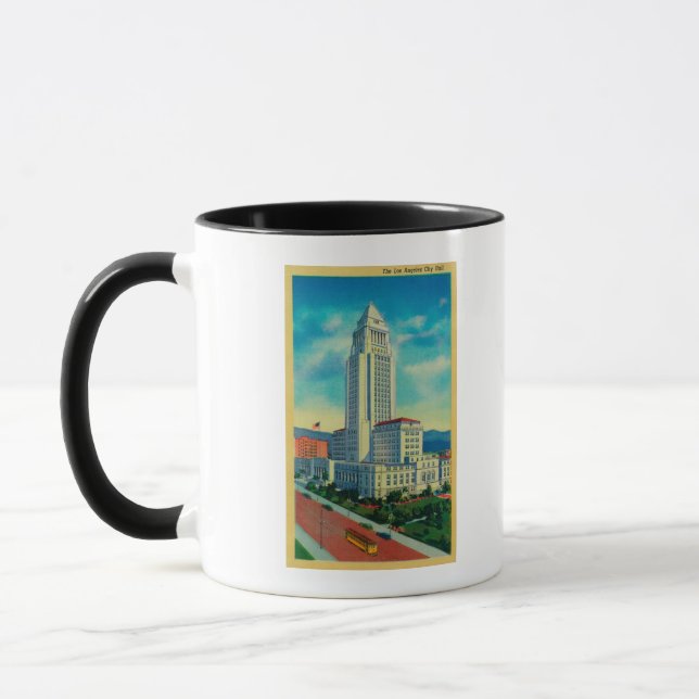 Das Rathaus von Los Angeles Tasse (Links)