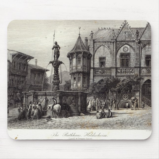 Das Rathhaus, Hildesheim Mousepad (Vorne)