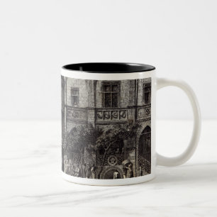 Das Rathhaus, Hildesheim Zweifarbige Tasse