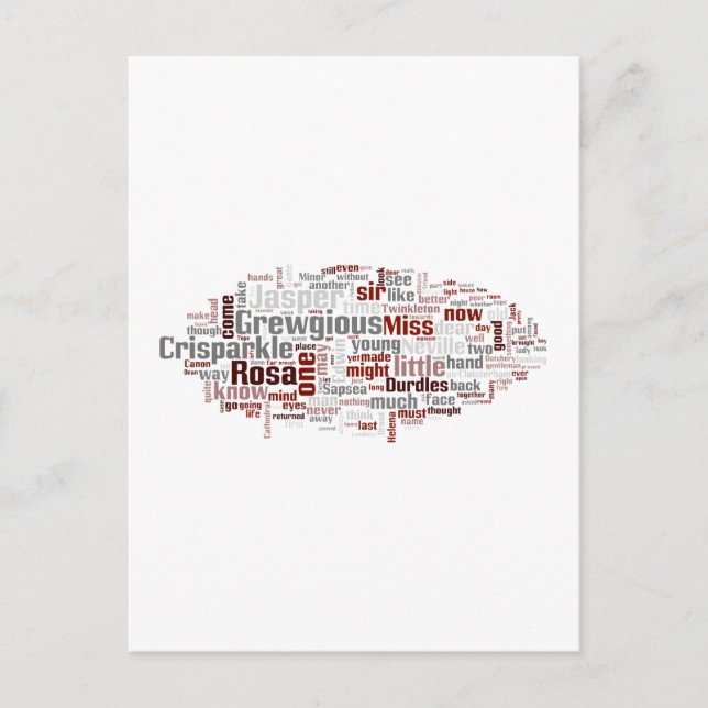 Das Rätsel Edwin Drood Postkarte (Vorderseite)