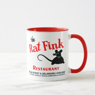Das Ratten-Fink-Restaurant, Eile-Straße, Chicago, Tasse
