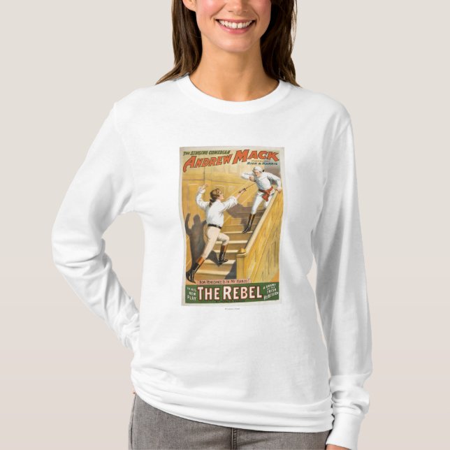 "Das Rebellen" irische Aufstands-Drama - fechtend T-Shirt (Vorderseite)